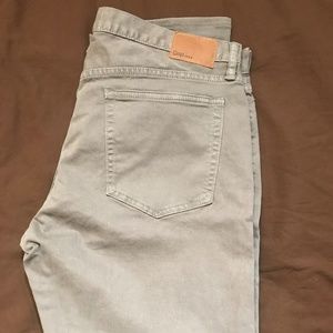 Gap 1969 slim-fit stretch jeans grey